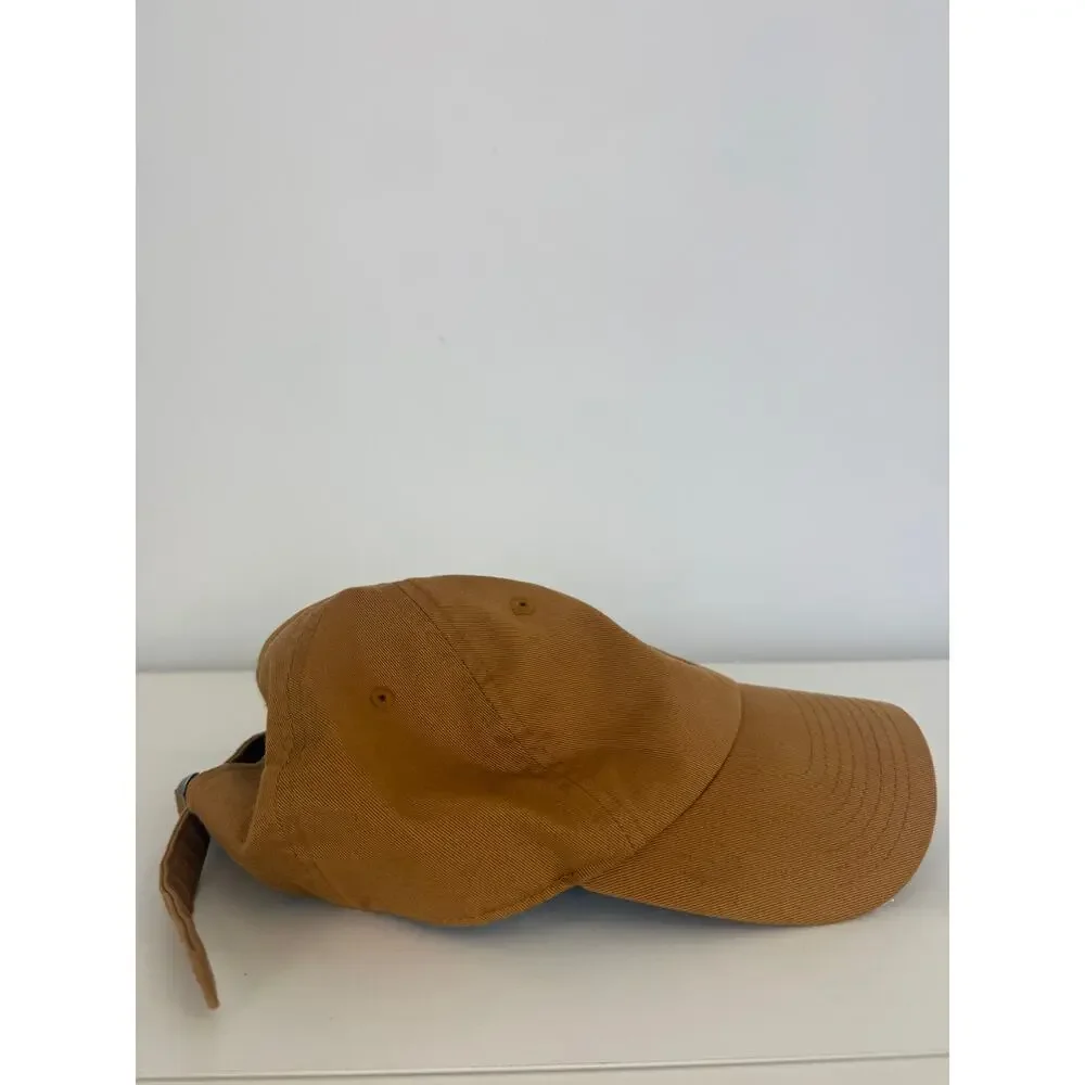 Kbethos Classic Womens Embroidered Red Rose Adjustable Y2K Tan Baseball Cap Hat